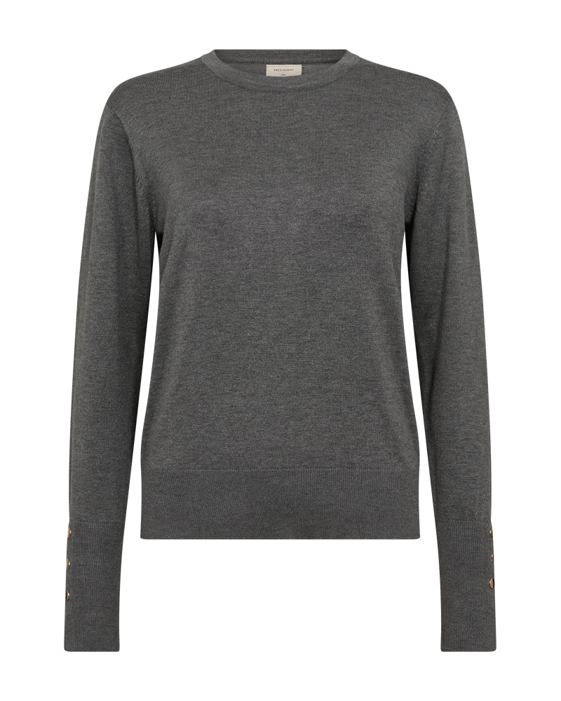 FQKATIE - PULLOVER - GRAU