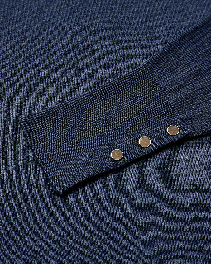 FQKATIE - PULLOVER - BLAU