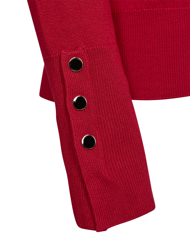 FQKATIE - PULLOVER - ROT