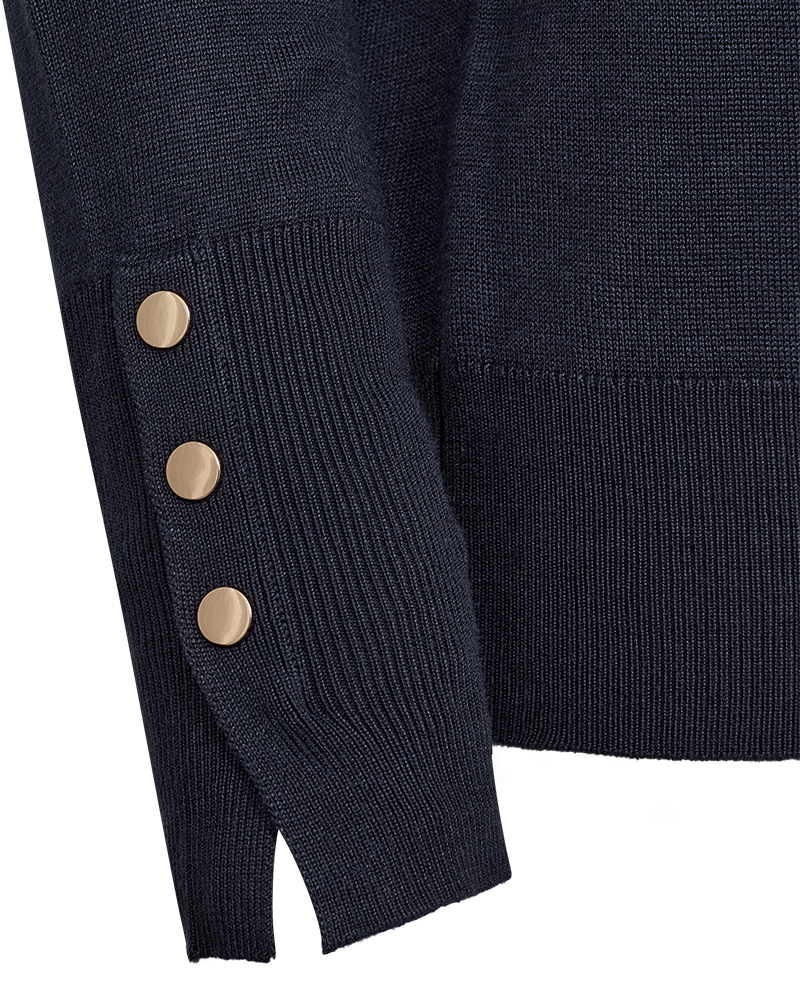 FQKATIE - PULLOVER - BLAU