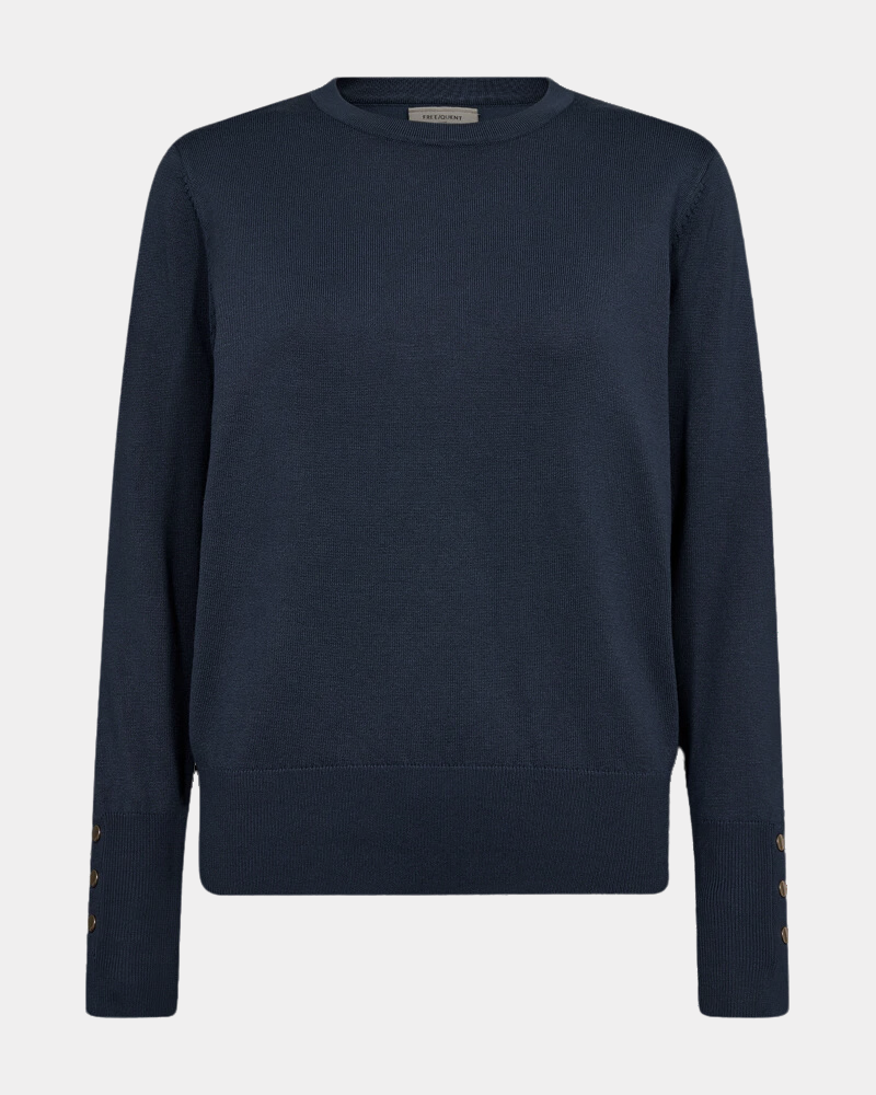 FQKATIE - PULLOVER - BLAU