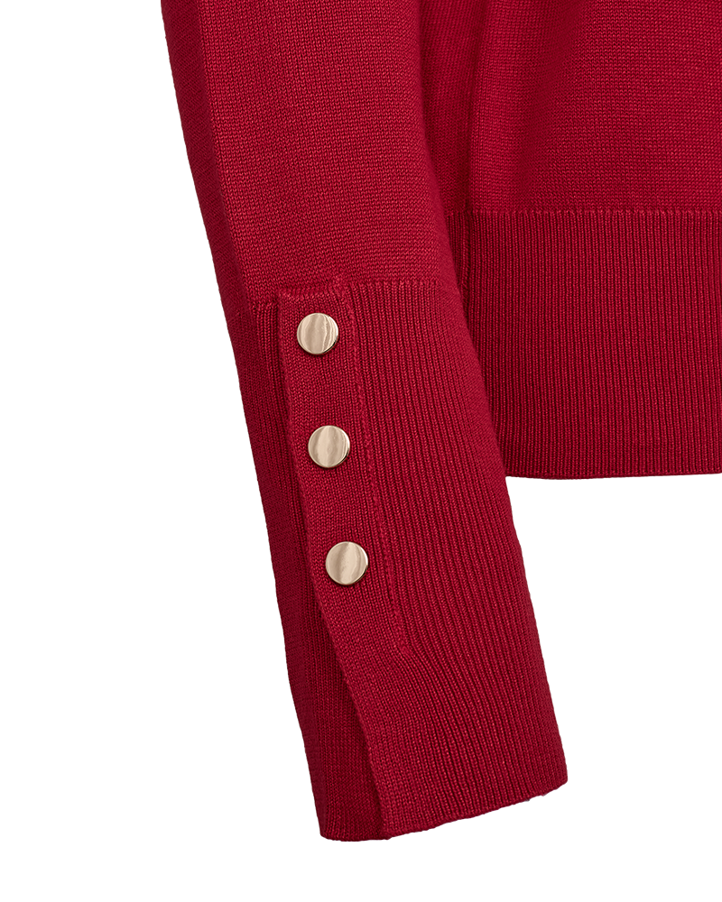 FQKATIE - PULLOVER - ROT