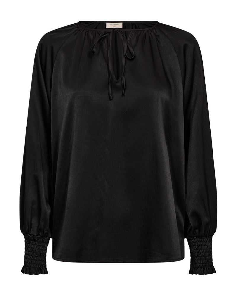 FQBLISS - BLUSE - SCHWARZ