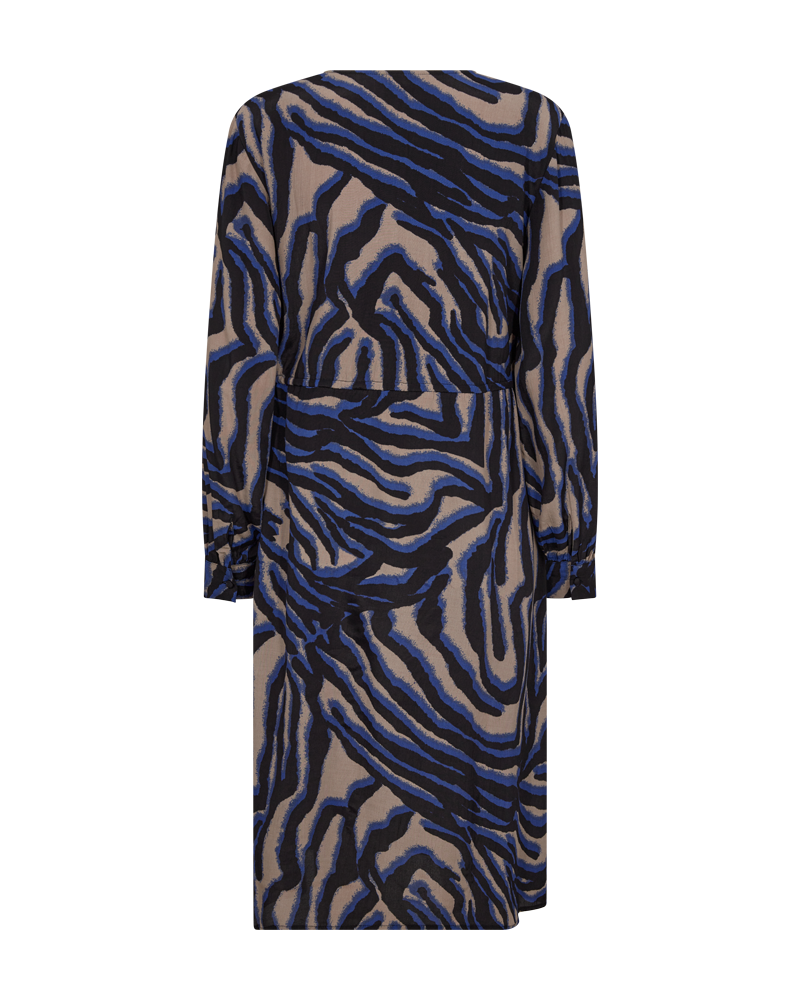 FQSEBREA - KLEID - BEIGE UND BLAU