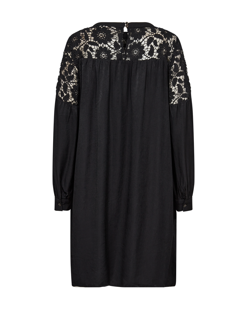 FQZANDRA - KLEID - SCHWARZ
