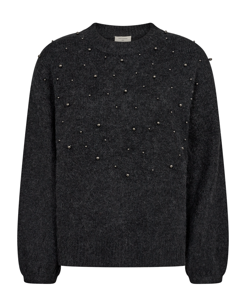 FQPEARL - PULLOVER - GRAU