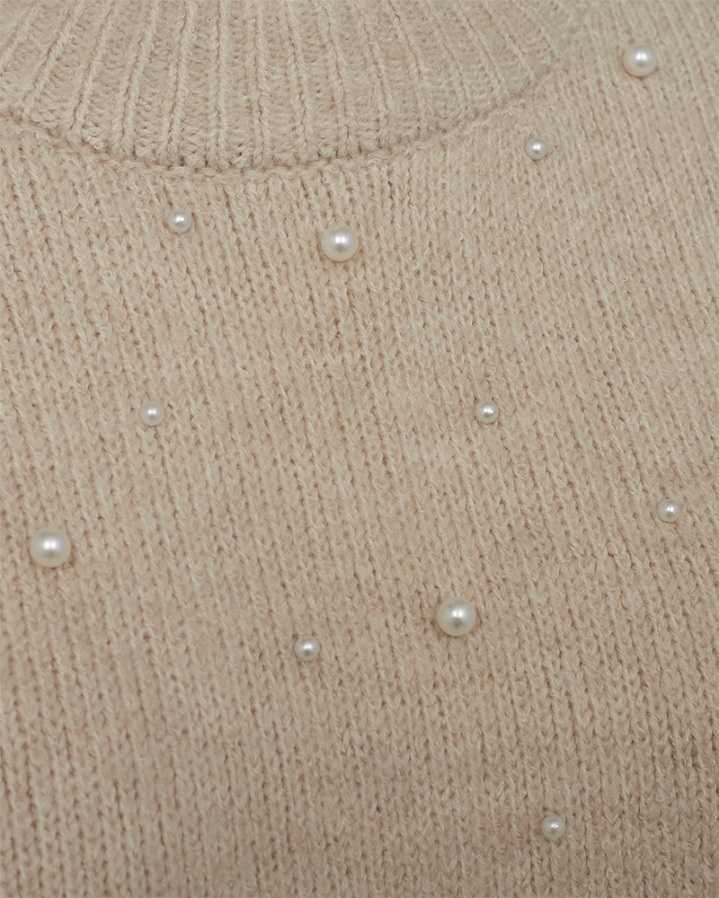 FQPEARL - PULLOVER - BEIGE