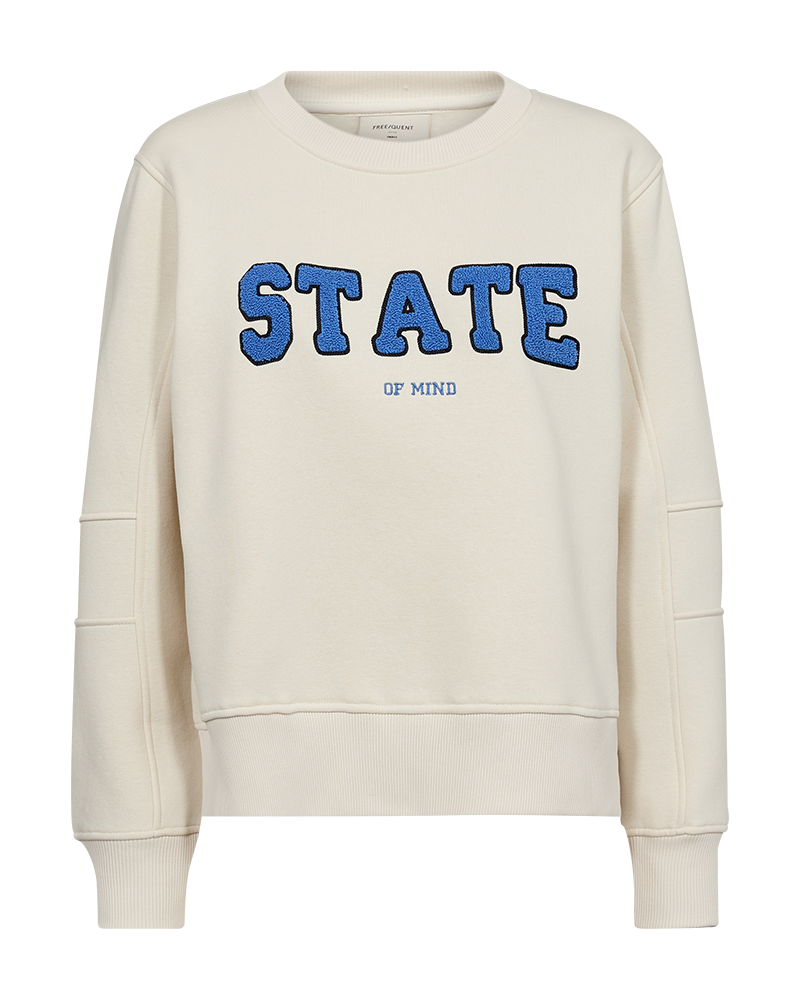 FQPROSIT - SWEATSHIRT - WEISS UND BLAU