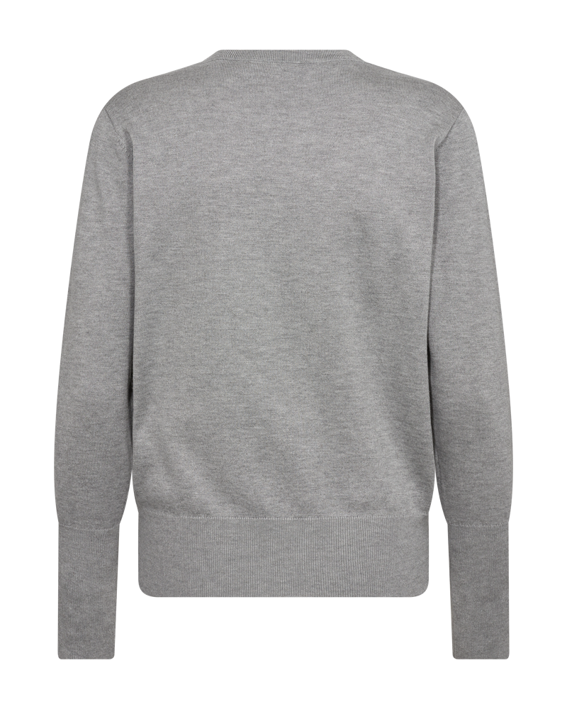 FQKATIE - PULLOVER - GRAU