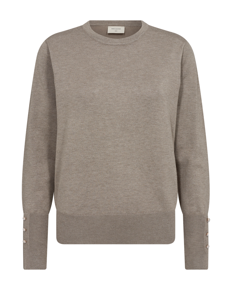 FQKATIE - PULLOVER - BRAUN