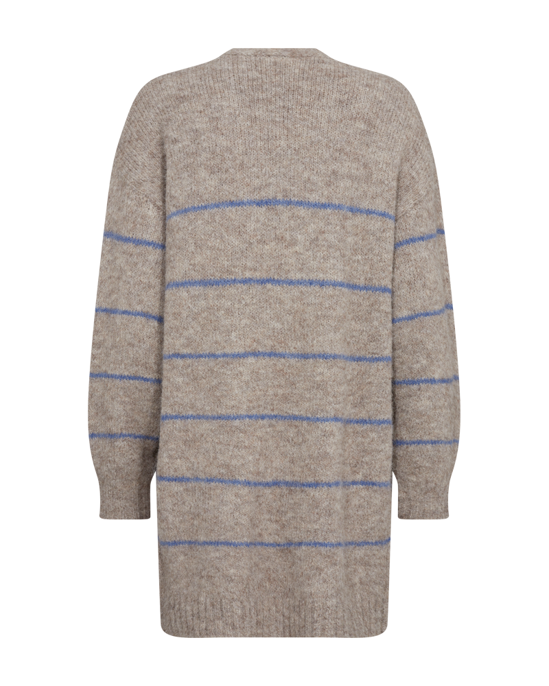 FQLOUISA - CARDIGAN - BLAU UND BEIGE