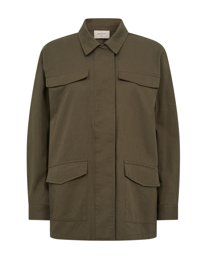 FQKAMIL - CARGOJACKE - GRUN