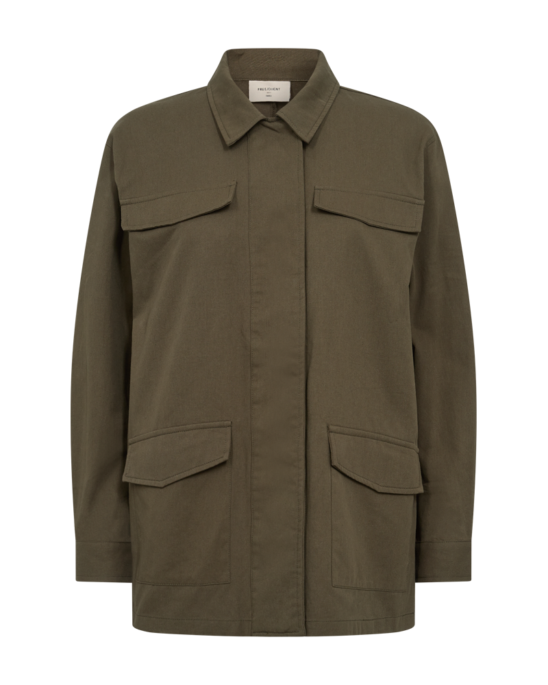 FQKAMIL - CARGOJACKE - GRUN