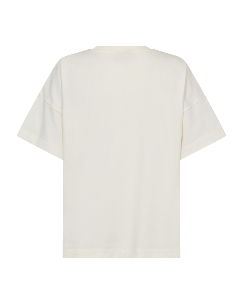 FQCAROL - T-SHIRT - WEISS UND ROSA
