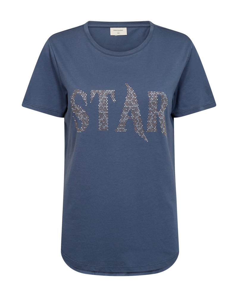 FQSTAR - T-SHIRT - BLAU