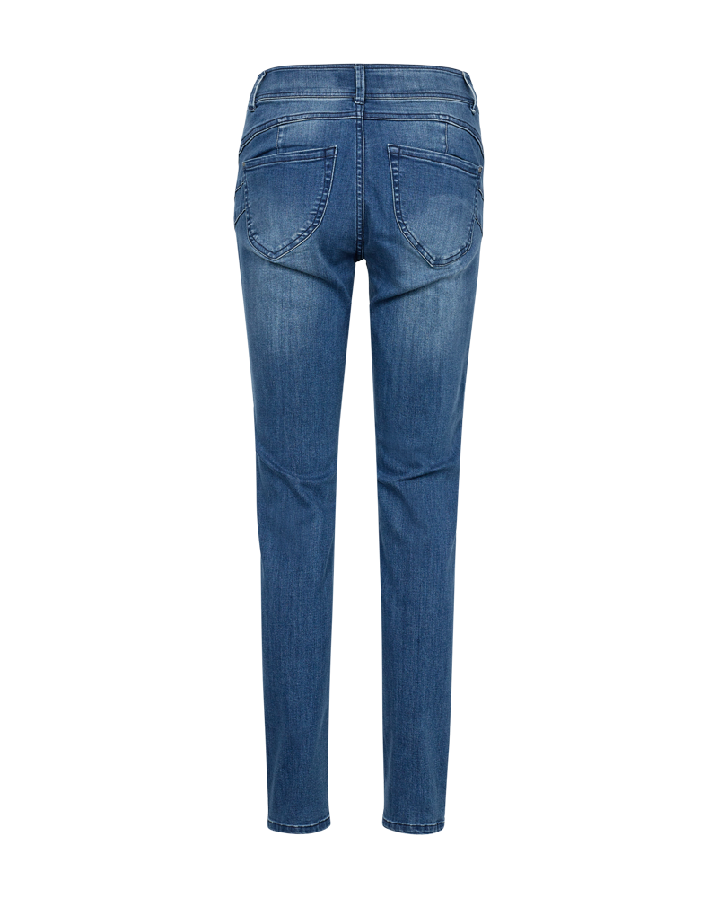 FQLOPEZ - DENIMHOSE MIT PUSH-UP-EFFEKT - BLAU