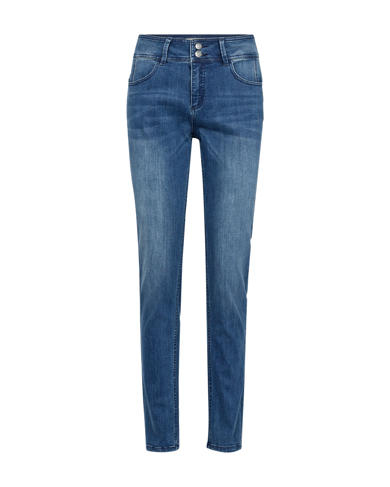 FQLOPEZ - DENIMHOSE MIT PUSH-UP-EFFEKT - BLAU