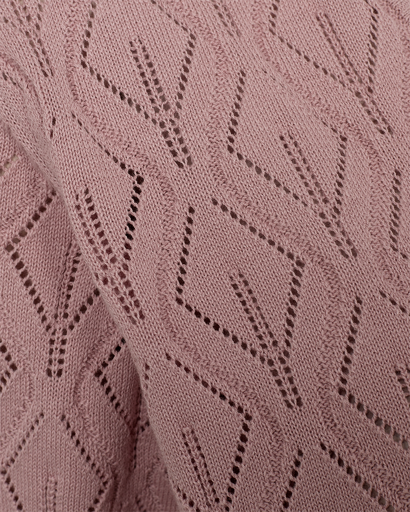 FQDODO - PULLOVER MIT SCHÖNSTEM MUSTER - ROSA