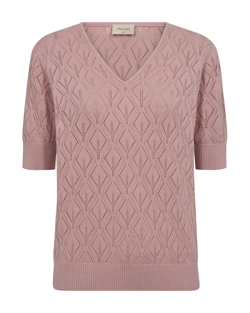 FQDODO - PULLOVER MIT SCHÖNSTEM MUSTER - ROSA
