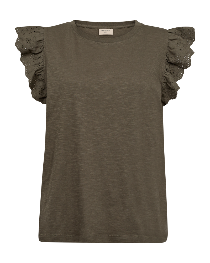 FQAZING - T-SHIRT - GRUN