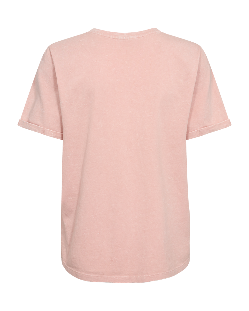 FQFEDI - T-SHIRT - ROSA UND ROT