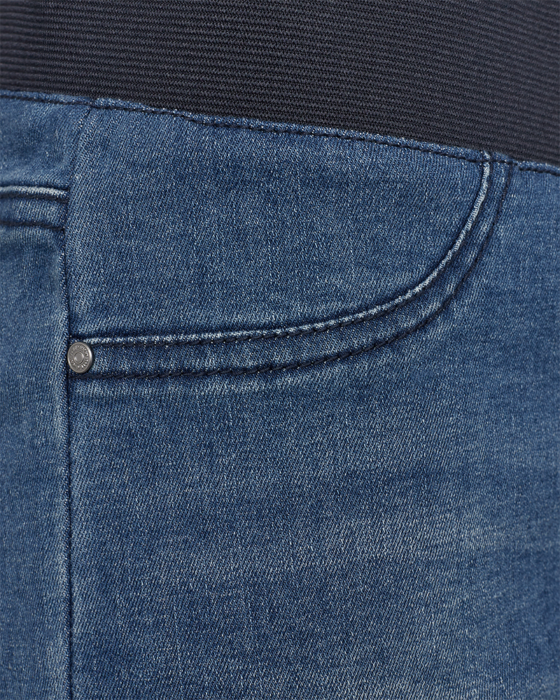 FQSHANTAL - DENIM-HOSE - BLAU