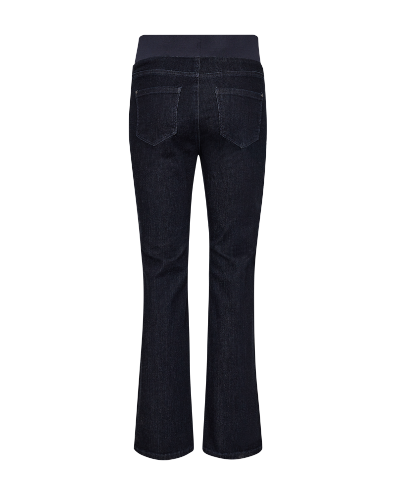 FQSHANTAL - DENIM-HOSE - DUNKELBLAU