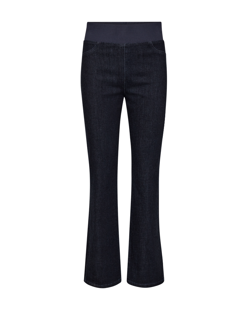 FQSHANTAL - DENIM-HOSE - DUNKELBLAU