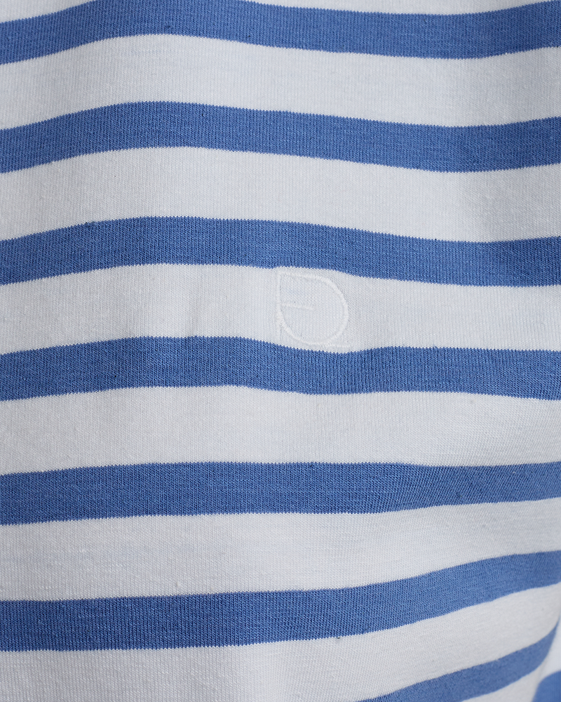 FQFENJAL - T-SHIRT - WEISS UND BLAU