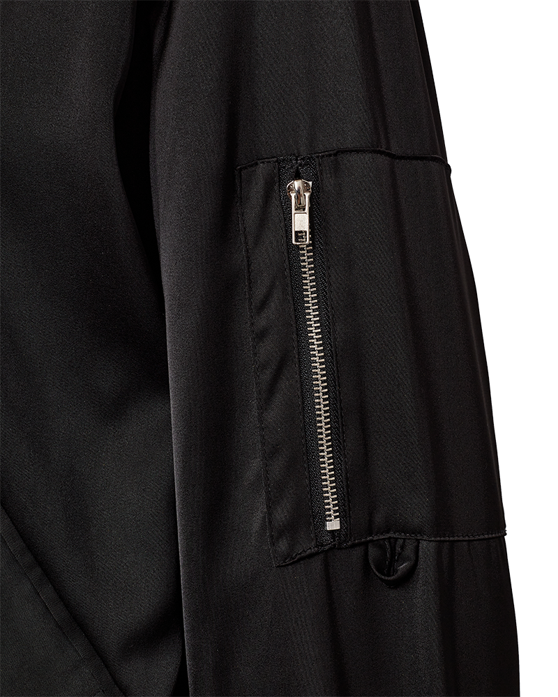 FQFLEN - BOMBERJACKE - SCHWARZ