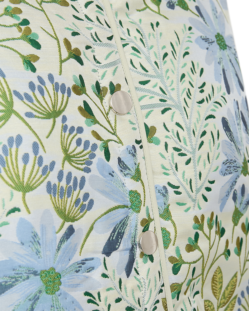 FQFLOWA - FLORALE JACKEN - BLAU