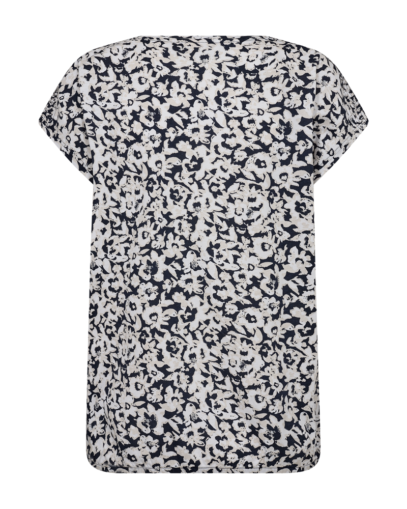 FQSELINE - T-SHIRT - BLAU UND WEISS