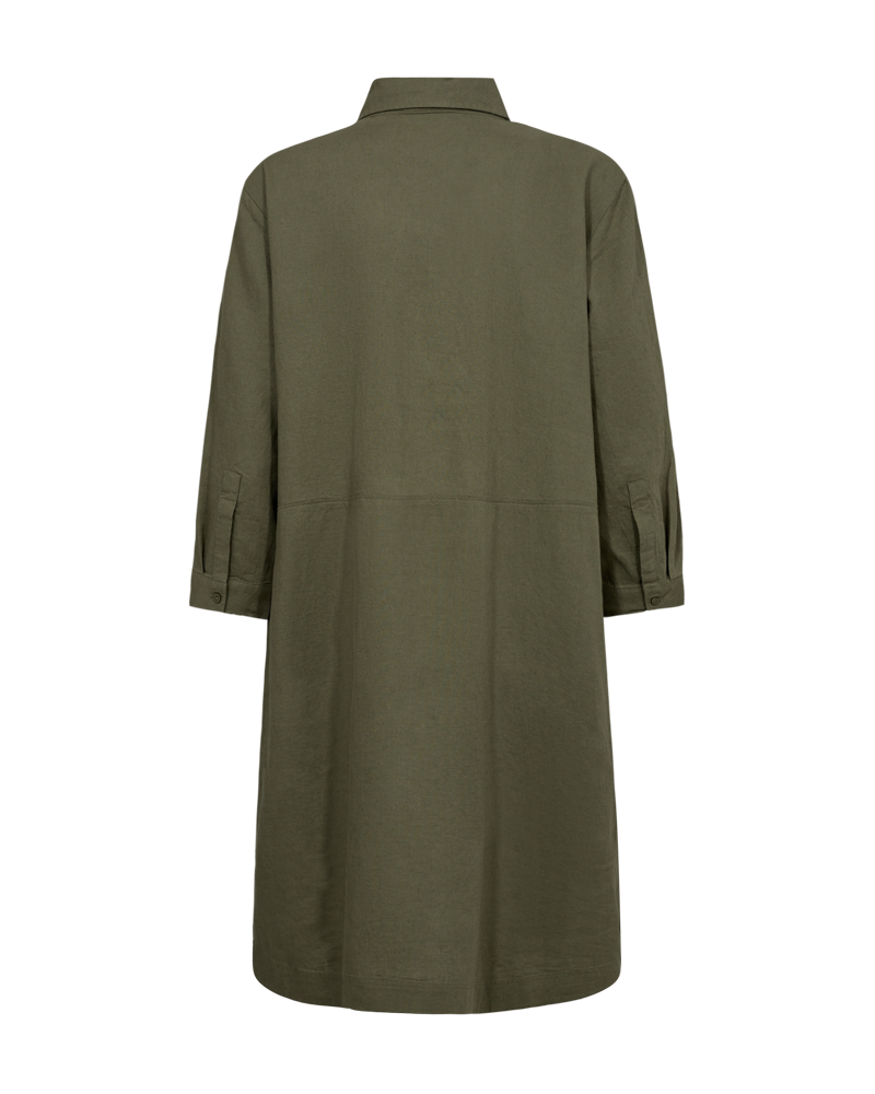 FQLALUNA - LEINENKLEID - GRUN