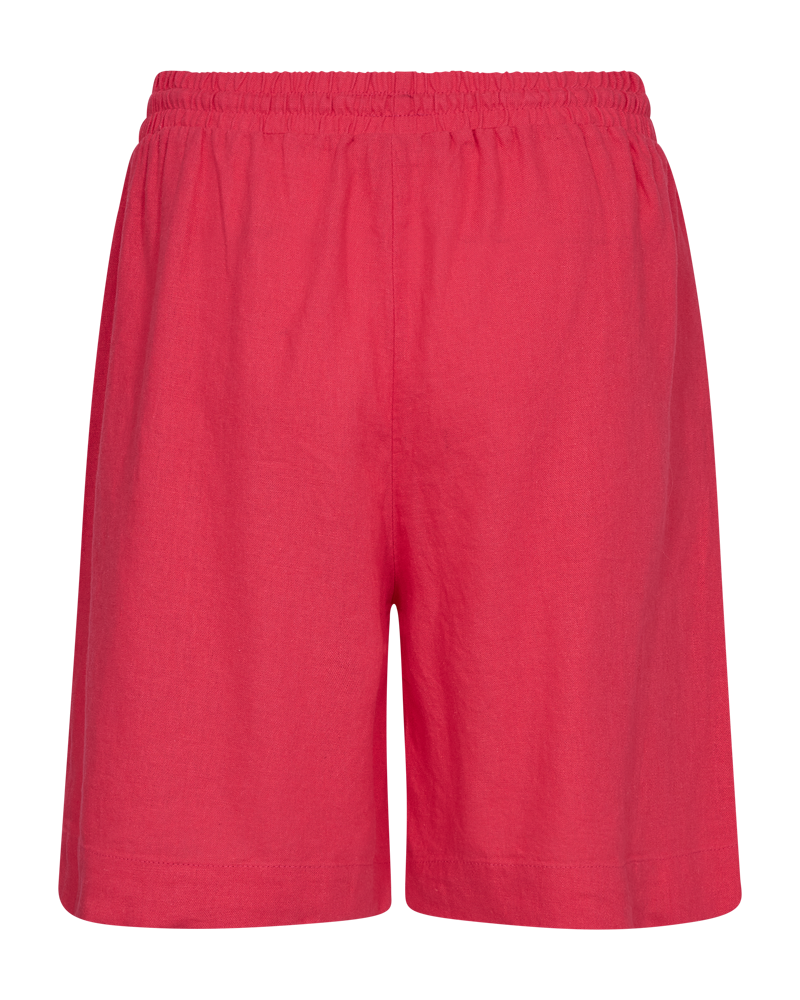 FQLAVA - LEINENSHORTS - ROT