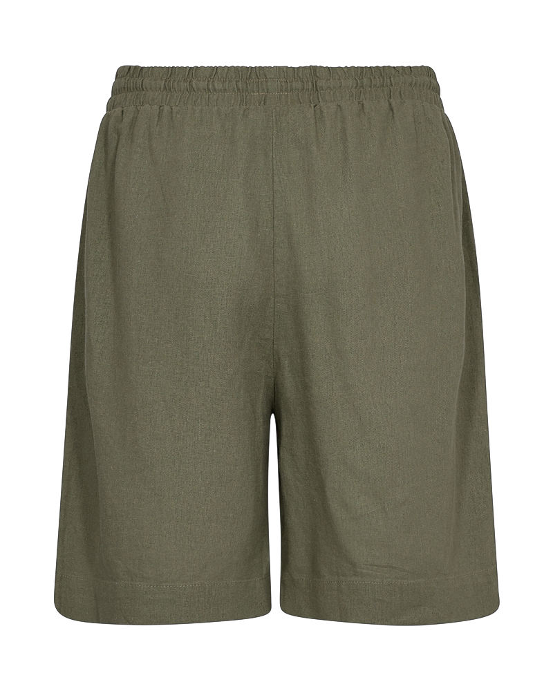 FQLAVA - LEINENSHORTS - GRUN