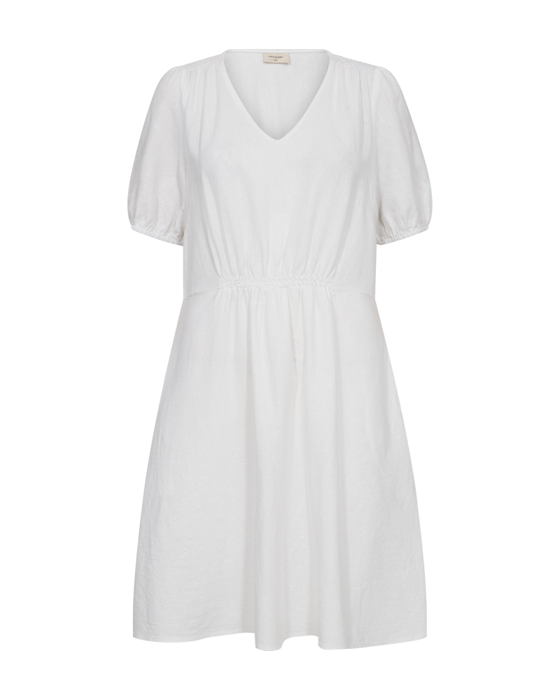 FQLAVA - LEINENKLEID - WEISS