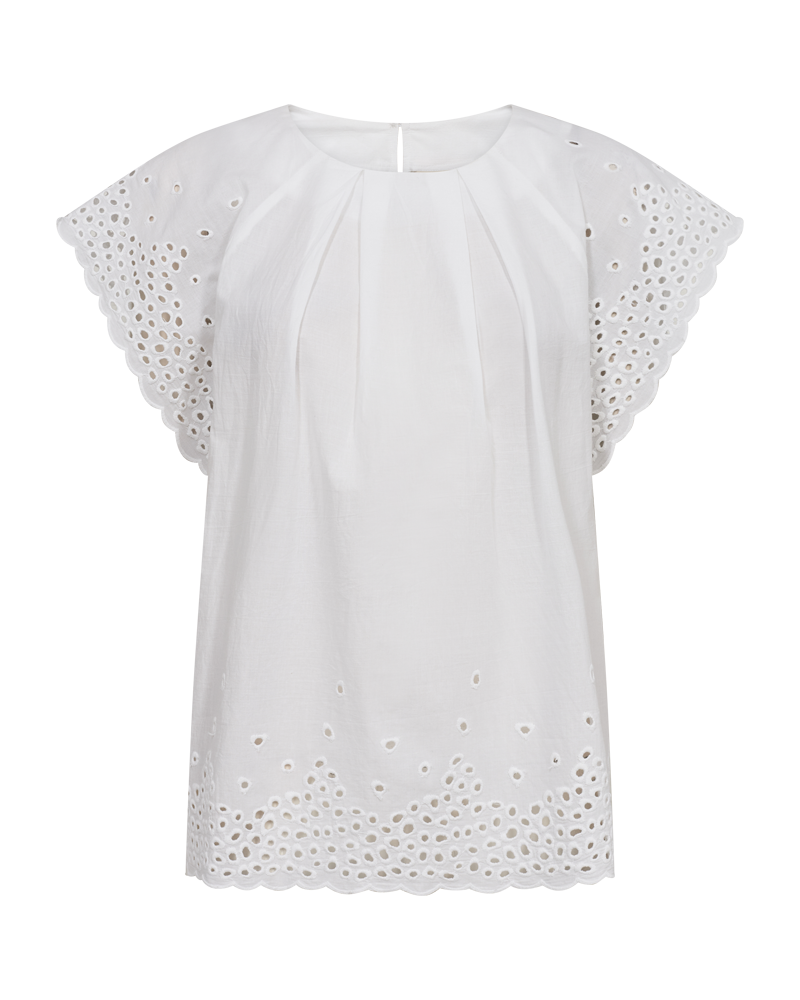 FQFENIYA - BLUSE - WEISS