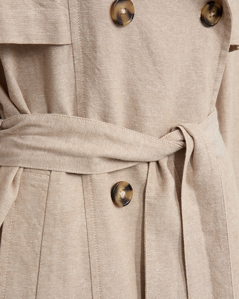 FQLAVA - TRENCHCOAT - BEIGE