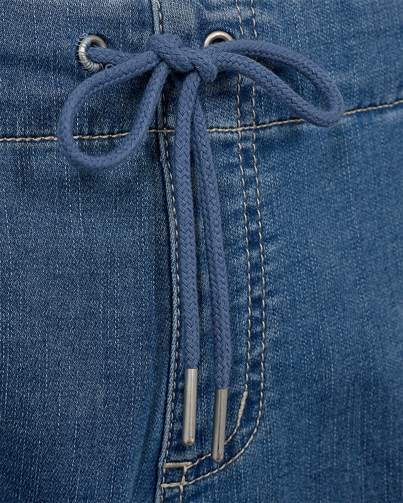 FQMARVIN - HOSE IN DENIM - BLAU