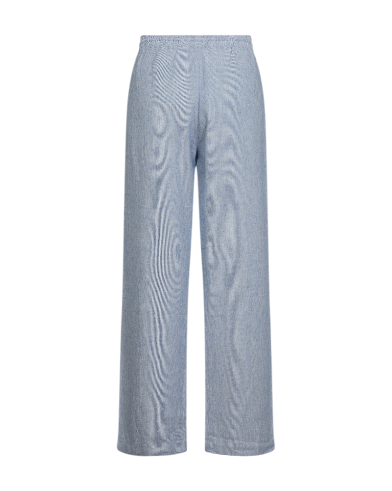 FQLAVA - HOSE MIT STREIFENMUSTER - WEISS UND BLAU