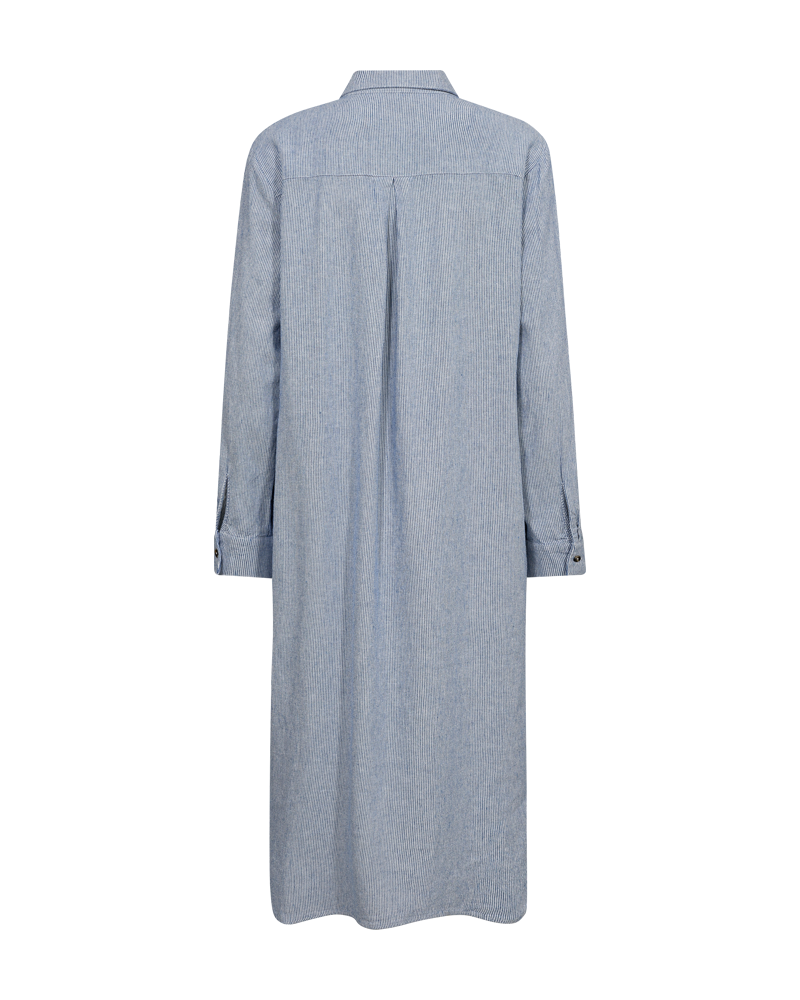 FQLAVA - KLEID - WEISS UND BLAU