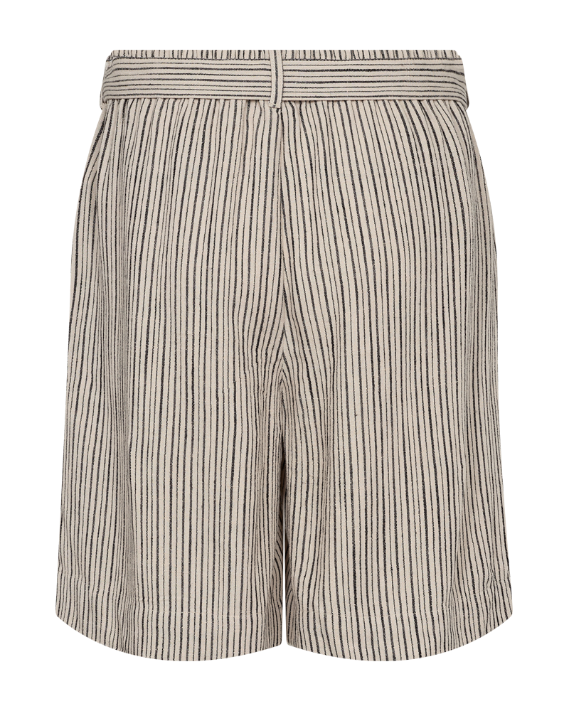 FQLAVARA - LEINENSHORTS - BEIGE