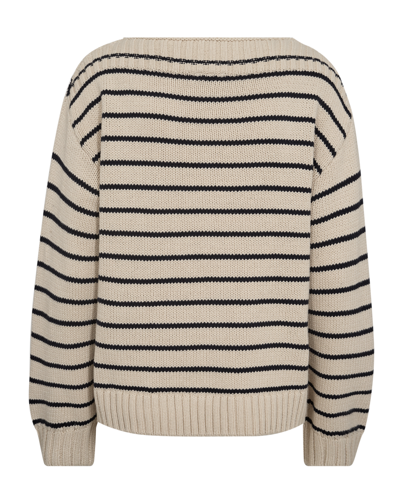 FQCOTLA - STRICK - BEIGE UND BLAU