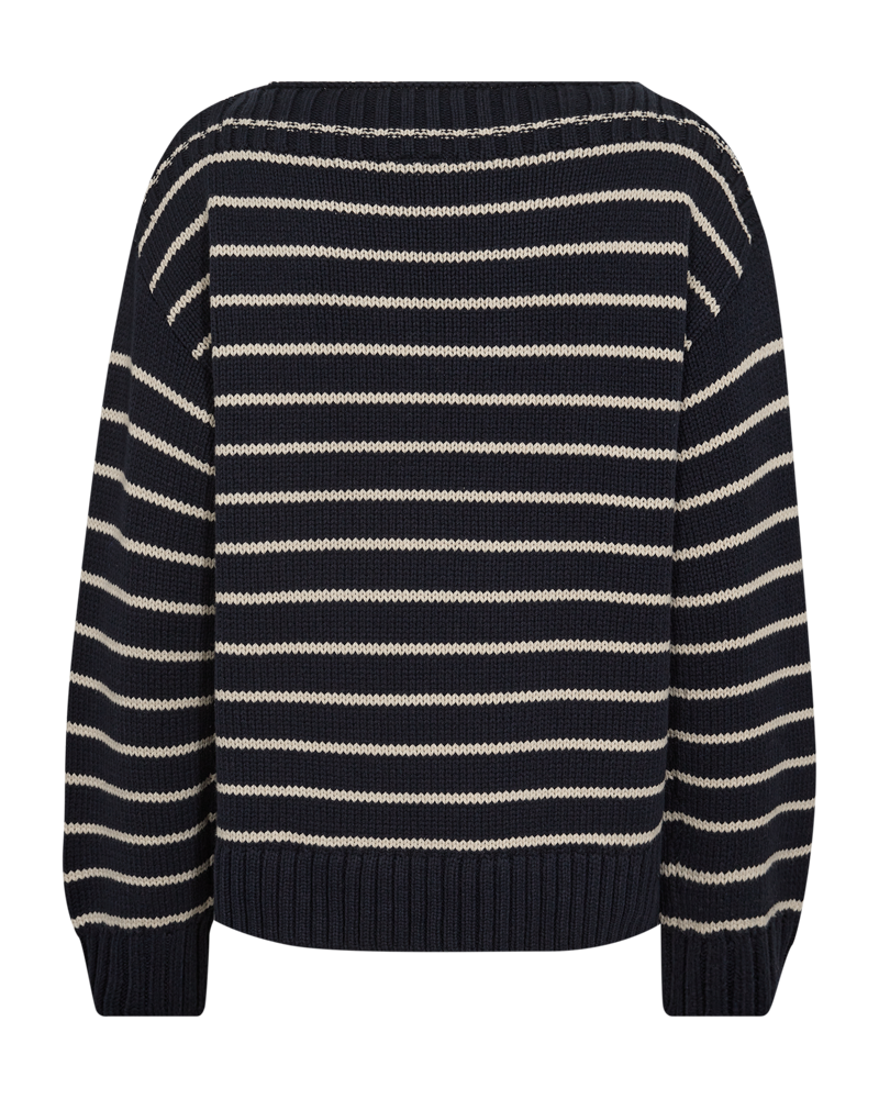 FQCOTLA - STRICK - BEIGE UND BLAU