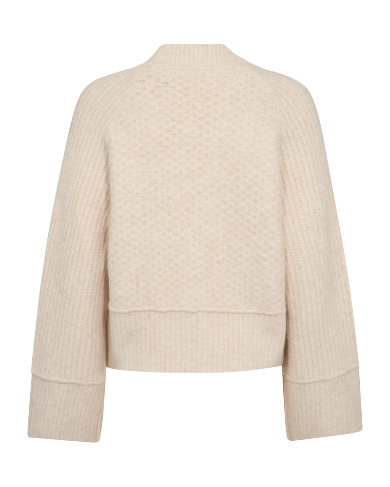 FQMONEY - CARDIGAN - BEIGE