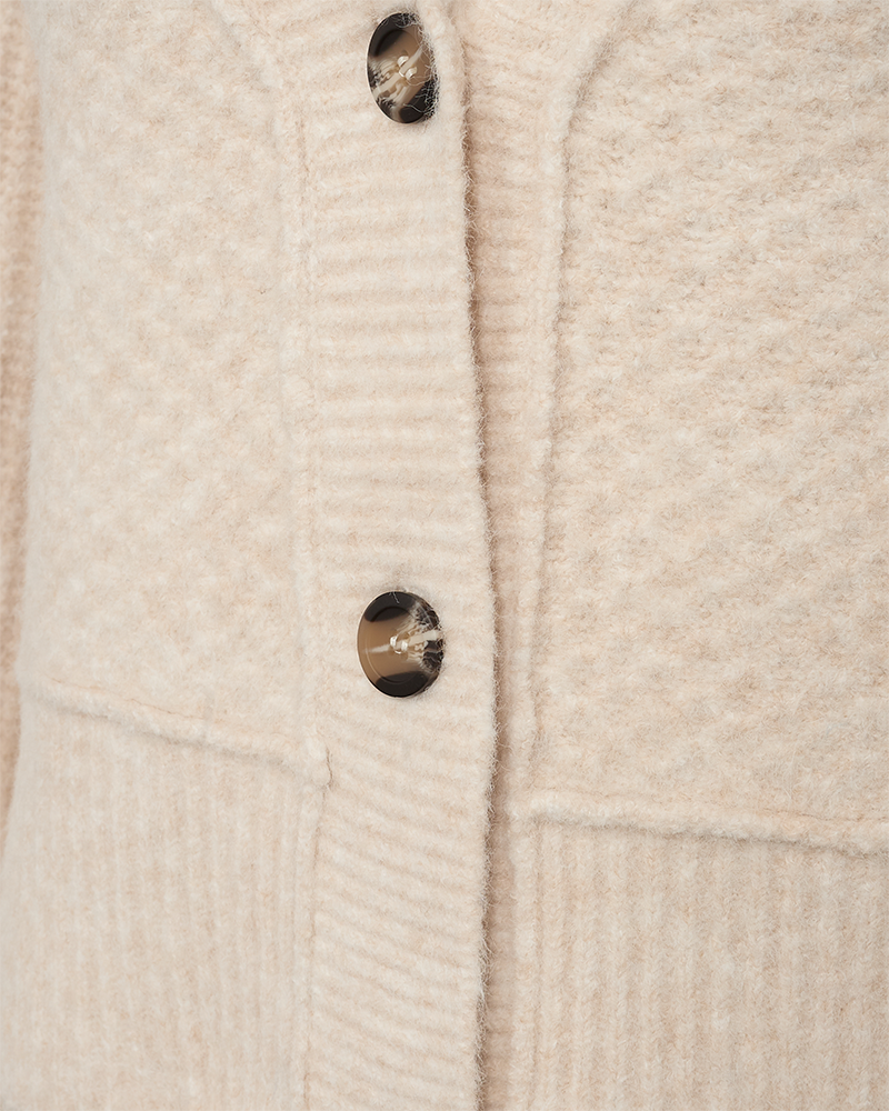 FQMONEY - CARDIGAN - BEIGE