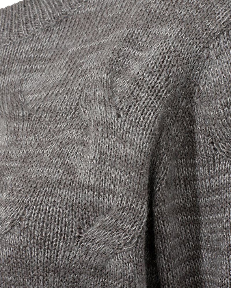 FQJAZZ - PULLOVER - GRAU
