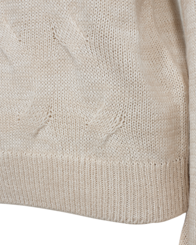 FQJAZZ - PULLOVER - BEIGE