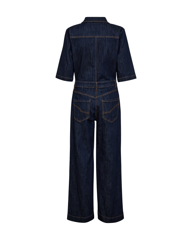 FQFILOY - DENIM JUMPSUIT - BLAU