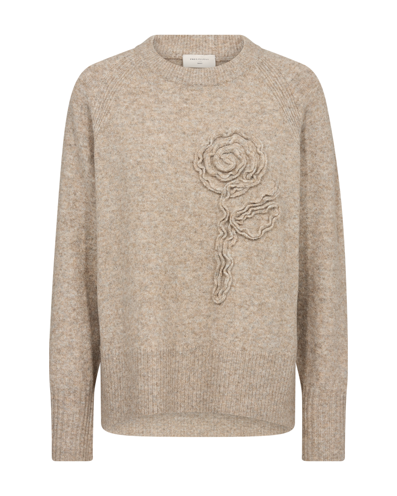 FQVIDOO - PULLOVER - BEIGE